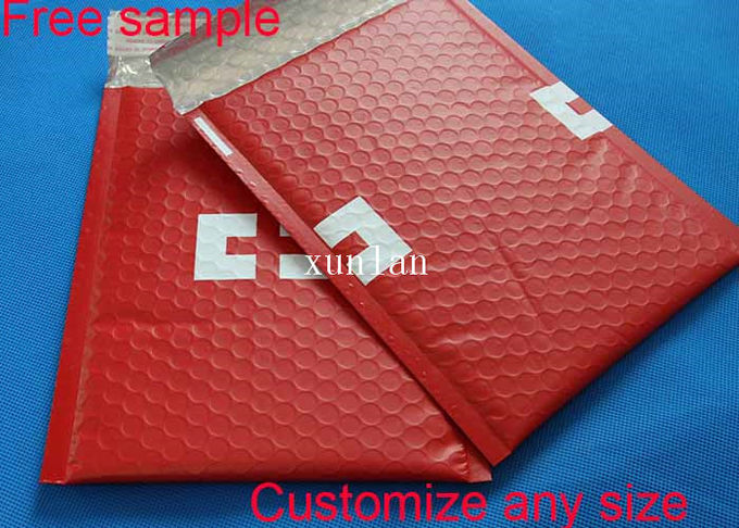 Shiny Plastic Shipping Envelopes , Metallic Bubble Wrap Shipping Bags Light Shield