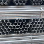 Hot Dip Steel Hollow Pipe 0.8-12.75mm Welded Polished Galvanized Steel Round
