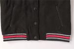 PU Sleeve Ladies Black Bomber Jacket 10A 12A 14A Sample free
