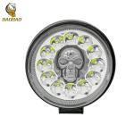 Metal Skull 12V Bright White Available LED Headlight For Honda Bike