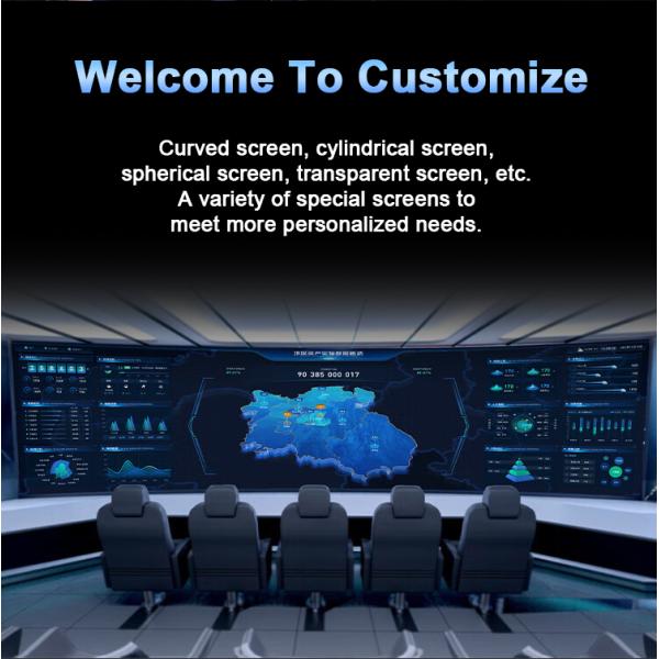 P1.9 1.953mm Indoor Rental LED Display Customized High Resolution LED Screen