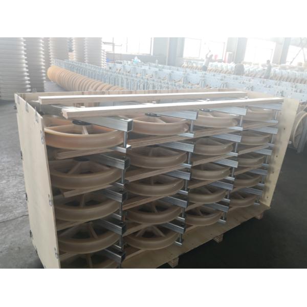 Construction 60KN 660mm Stringing Triple Pulley Block