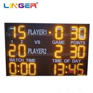 Wholesale Fr4 Pcb Wireless Digital Tennis Scoreboard With 6mm Front Acrylic Board from china suppliers