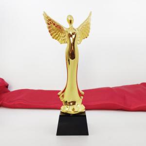 Wholesale Resin Flying Figure 285mm height Music Award Trophy With Wings from china suppliers