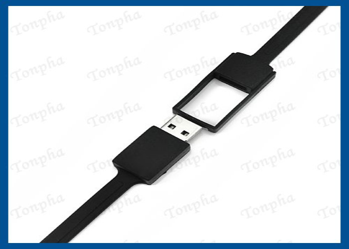 Colorful Wrist Usb Flash Drive , Wristband Usb Flash Drive Thumb Drives