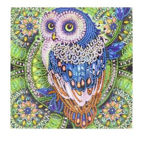 Wholesale Crystal Rhinestone Diamond Painting Owl Painting Set Full Drill DIY 5D Diamond Painting Set For Adults from china suppliers