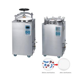 Wholesale Sterilizer Hospital Food Autoclave Vertical High Pressure 0.22MPa from china suppliers
