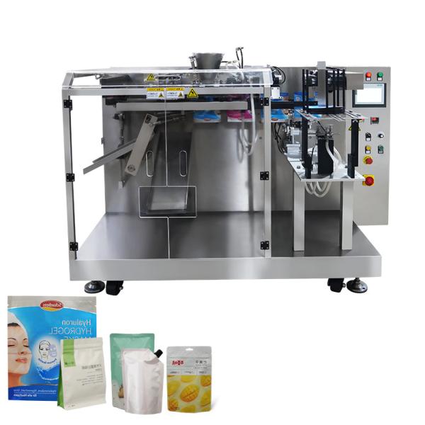 Dried Fruit Premade Bag Packing Machine Hazelnut Zipper Pouch Packing Machine Chestnut Doy-Pack Weighing Packing Machine