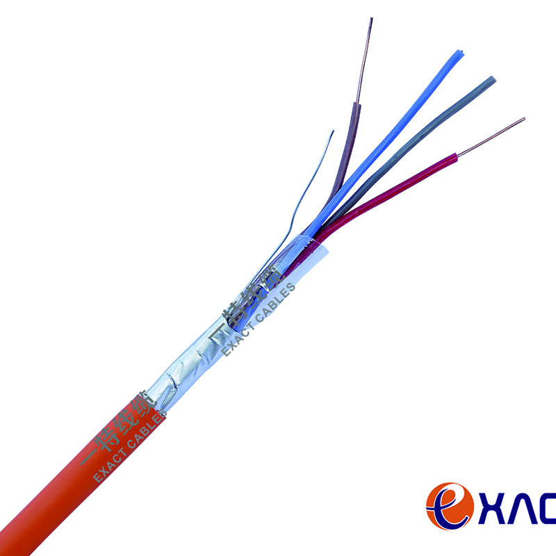 ExactCables 1.5mm Fire Resistant Cable 16 AWG Unshielded LSZH 6 Cores for Industrial