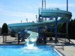 Private Swimming Pool Toys Fiberglass Slide Water Amusement Park Games Rides
