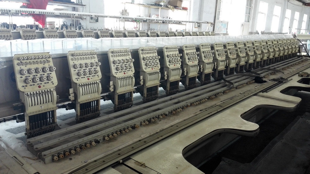 Multi Thread Embroidery Machine Second Hand SWF 850rpm Work Speed