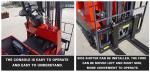 CPD1530 1500kg 4 Wheel Compact Electric Battery Operated Forklift