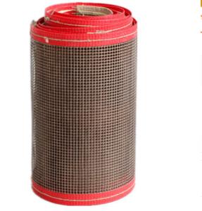 Wholesale Brown PTFE Coated Glassfiber High Temperature Conveyor Belt Non Stick Surface from china suppliers