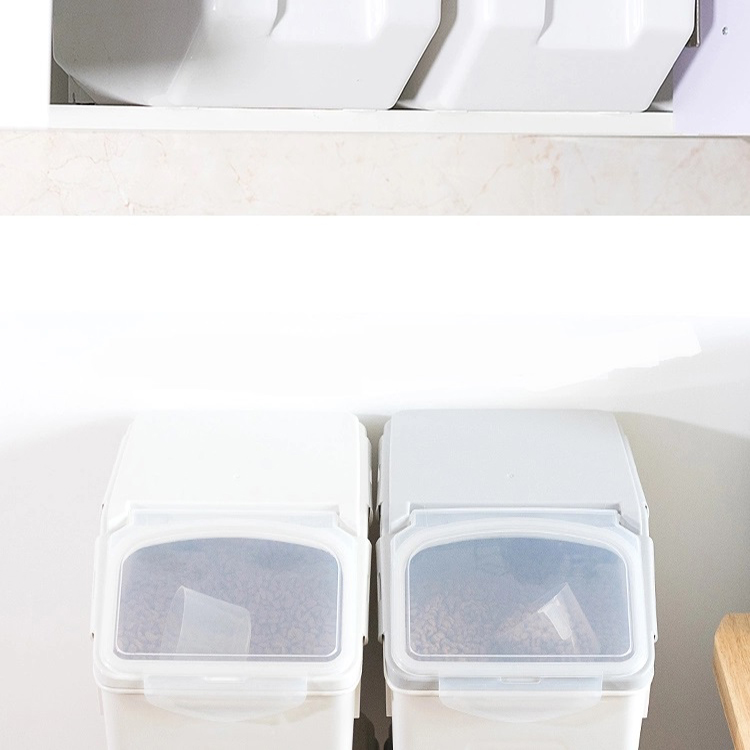 10KG 15KG Flour Container Dog Food Storage Container 30 Lbs 50 Lbs