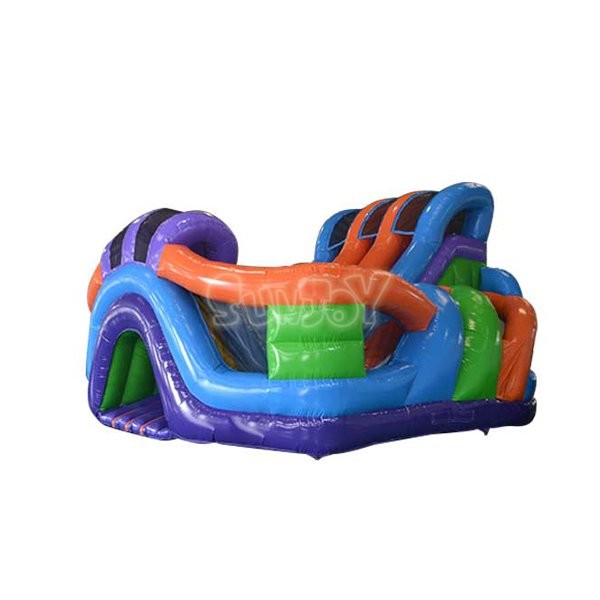 Commercial Inflatable Chase Surround Playground Bouncy Castle Houses Jumping Slide Combo