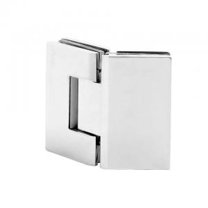 Wholesale Zinc Alloy Brass 135 Degree Hinge Stainless Steel For Shower Door Enclosure Brushed Fin from china suppliers