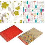 Afternoon Tea Lime Green Paper Tablecloths ODM 2ply Paper 1ply PE Film