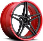 M5 20x9 | 20x10.5 BMW 2PC Forged Alloy Wheels Satin Red 5x112 5x120