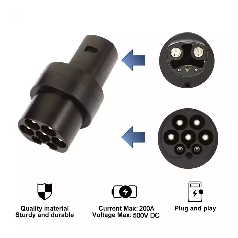 Type 2 To Tesla EVSE Adapter Type 2 To Tesla EV Adapter For Tesla