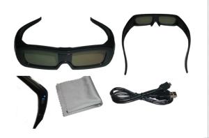 Wholesale Mini USB Connector Universal Active Shutter 3D Glasses Glasses For Sony Panasonic from china suppliers