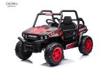 Pink Kids Electric UTV Dual Drive Kid Size Music And Horn Sound