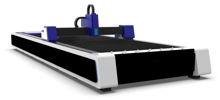 High Speed JPT Fiber Laser Cutting Machine For Metal 3kw