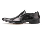 Spring / Autumn Mens Leather Dress Shoes Square Toe Flats Formal Business Shoes