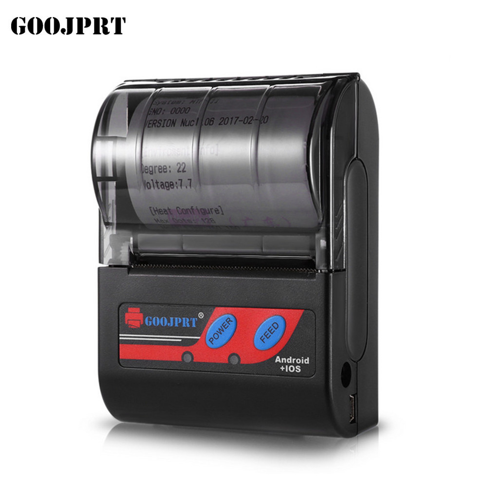 MTP-II 58mm mobile printer/ Portable Printer Mobile thermal printer Serila+USB+Bluetooth