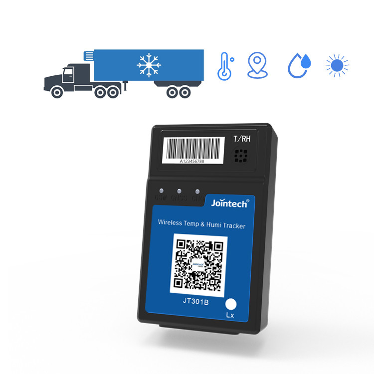 Logistic Data Logger Temperature GPS Tracker Portable Warn Goods Quality