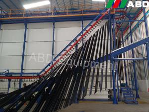 China High efficiency best selling industrial Tunnel powder coating line on sale