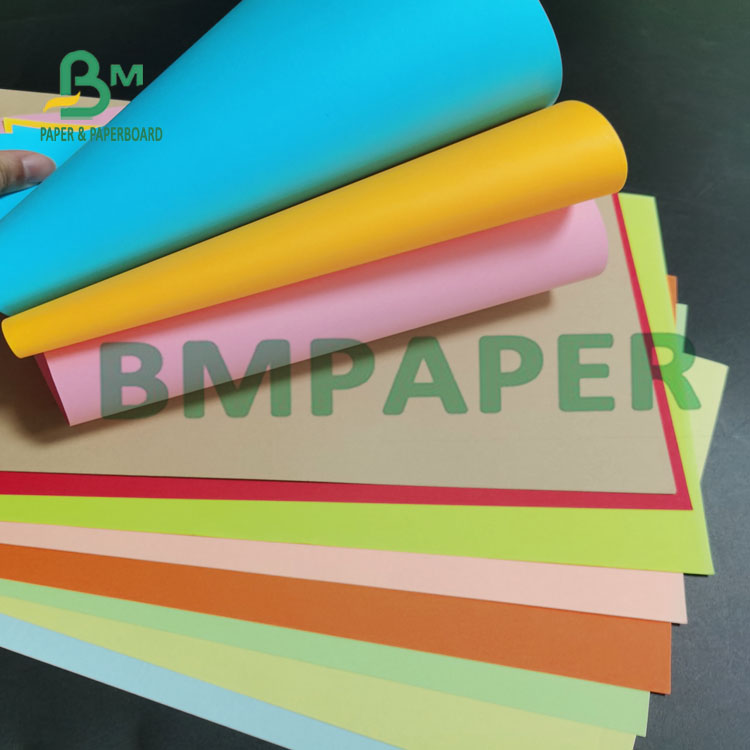  150g 180g Circle Offset Colored Paper 8.5 * 11'' Copy Uncoated Jumbo Paper (5)