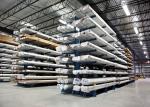 High Capacity Steel Structural Cantilever Rack For Pipes Lumber Sheet Material
