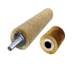 Wholesale Industrial Coppered Steel Wire Brush Roller Polishing For Wood Floor Sanding Drum from china suppliers