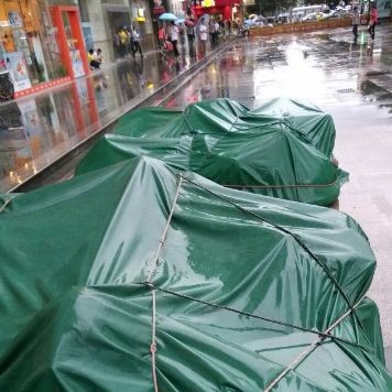 Light Weight Fire Retardant Tarpaulin Abrasion Resistance For Roof Cover High Strength Material