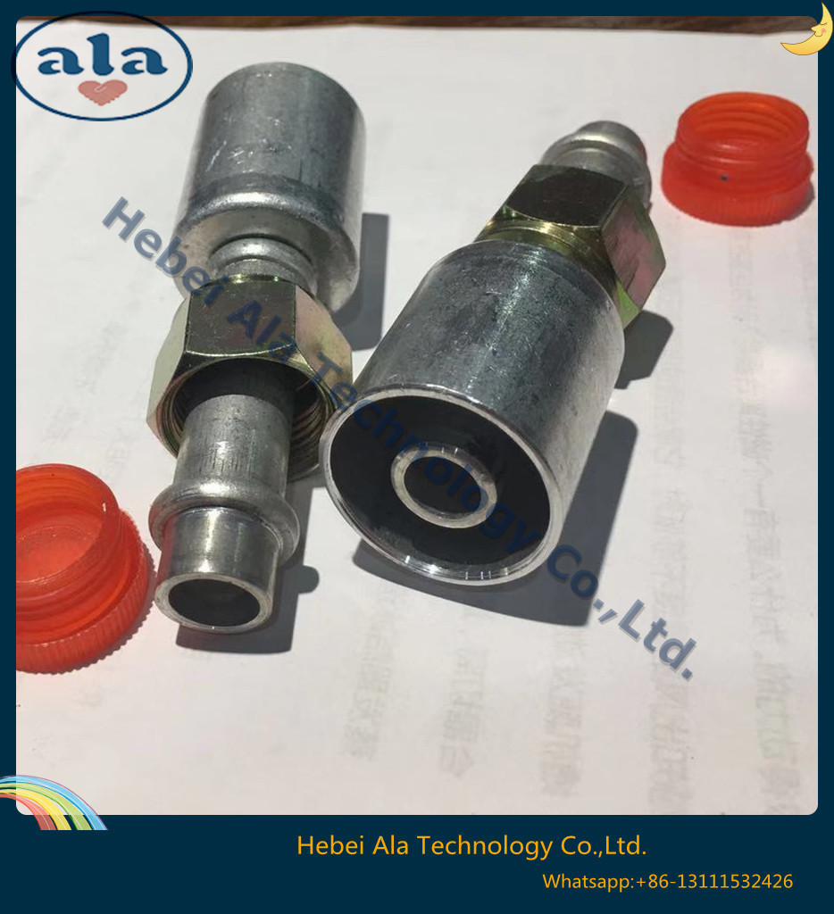 #6 #8 #10 #12 R134a Straight Barbed O-Ring Female Fitting AC Air Conditioning Hose Ends Connectors Couplings