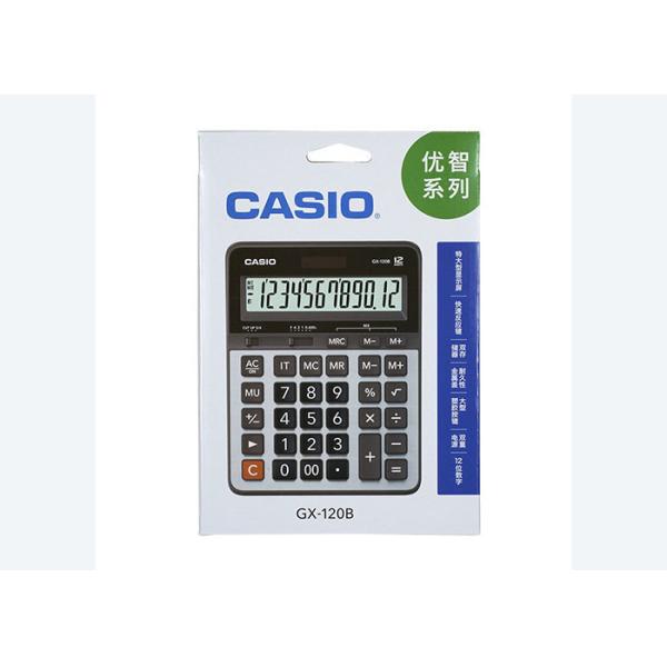 For Authentic Casio/ Casio GX-120B large size calculator 12-digit simple business office computer