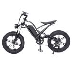 80-90 Nm Torque Disc Brake 1000W High Speed 20" Fat Tire Off-road E Bike