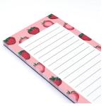 decorative Grocery List Magnetic Fridge Notepads meal plan 9*3.5 Inch