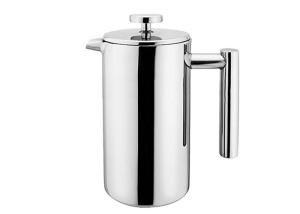 Wholesale 12 - 51oz Metal French Press Coffee Maker Double Wall Keep Warm Shinny Cafetiere Coffee Filter from china suppliers
