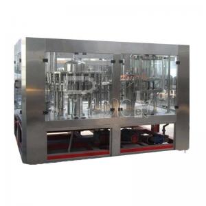 China Air Lifting Beverage Filling Equipment 12000BPH With Metal Caps on sale