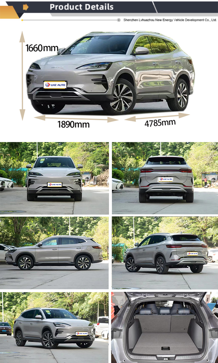 Energy Electric Vehicle BYD Song 520km EV Left Hand Drive SUV for Adults and 5 Seater