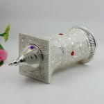 Shinny Gifts Vintage Silver Metal Toothpick Pencil Holder