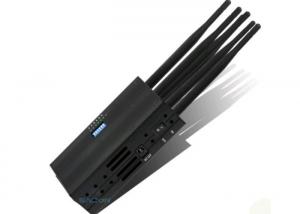 Wholesale 6 Antennas Portable Mobile Phone Signal Jammer Lithium Battery With AC Adapter from china suppliers