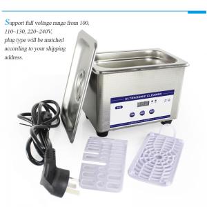 Wholesale Portable Ultrasonic Home Jewelry Cleaning Machine 5 Cycles With Digital Timer from china suppliers
