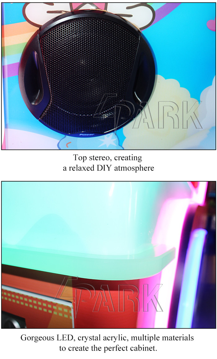 Home Cotton Candy Floss Machine Widespread Foreign 19 Inch Mini HD Screen