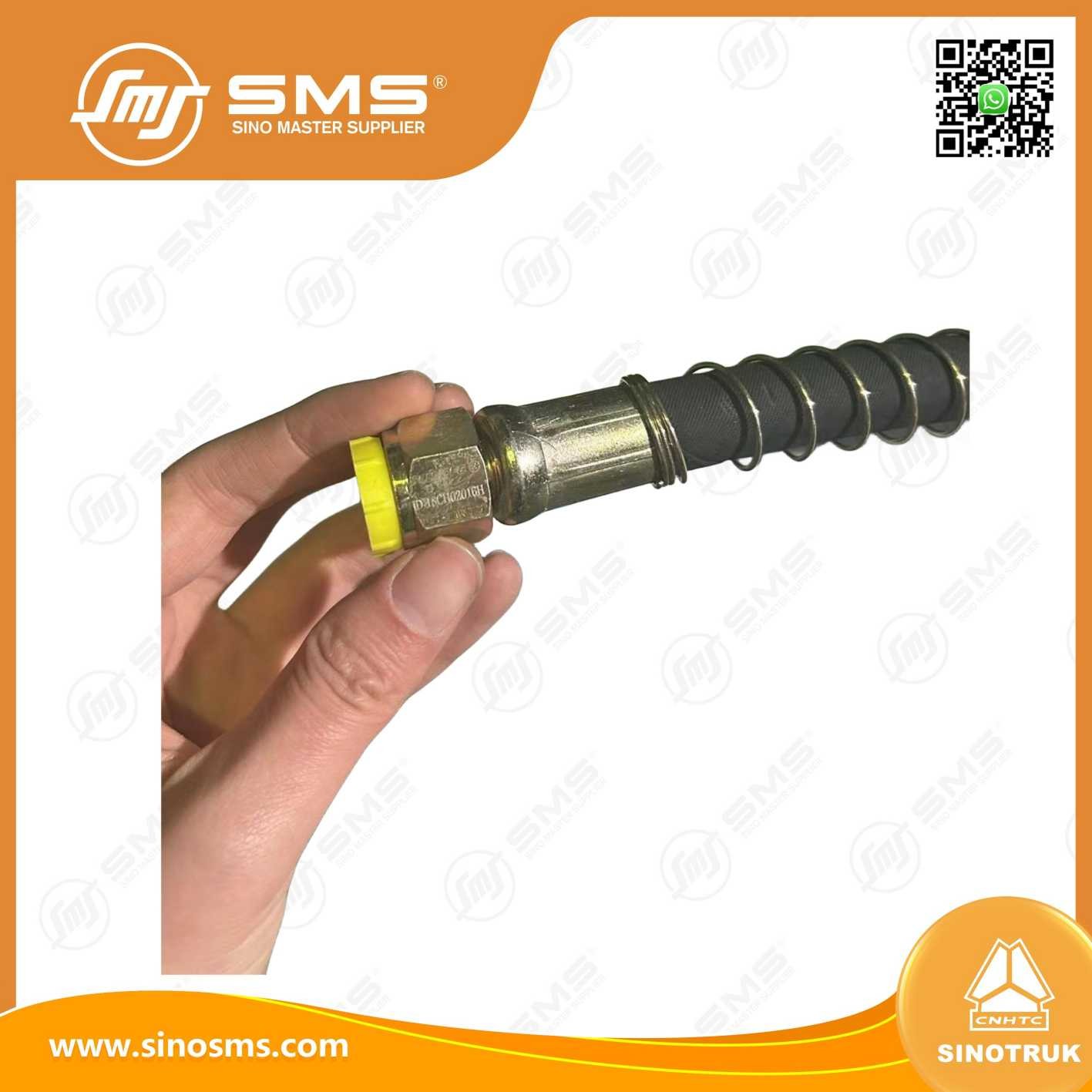 WG9725360451 Hose HOWO Truck Parts Brake Hose Assembly OEM / ODM