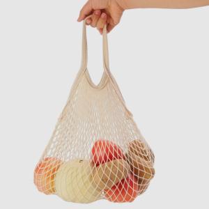 Wholesale Vegan Reusable Vegetable Storage Bags Eco Friendly 100% Cotton AZO Free from china suppliers