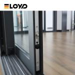 Modern Narrow House Windows Aluminum Alloy Glass Fixed Windows