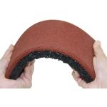 Pavers EPDM Rubber Flooring Tiles Anti UV / Slip 20 - 45mm