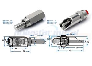 Wholesale 3/4&quot; Male L SUS 201 Stainless Steel Pig Nipple Drinker For Swine / Sow Feeding Equipment from china suppliers